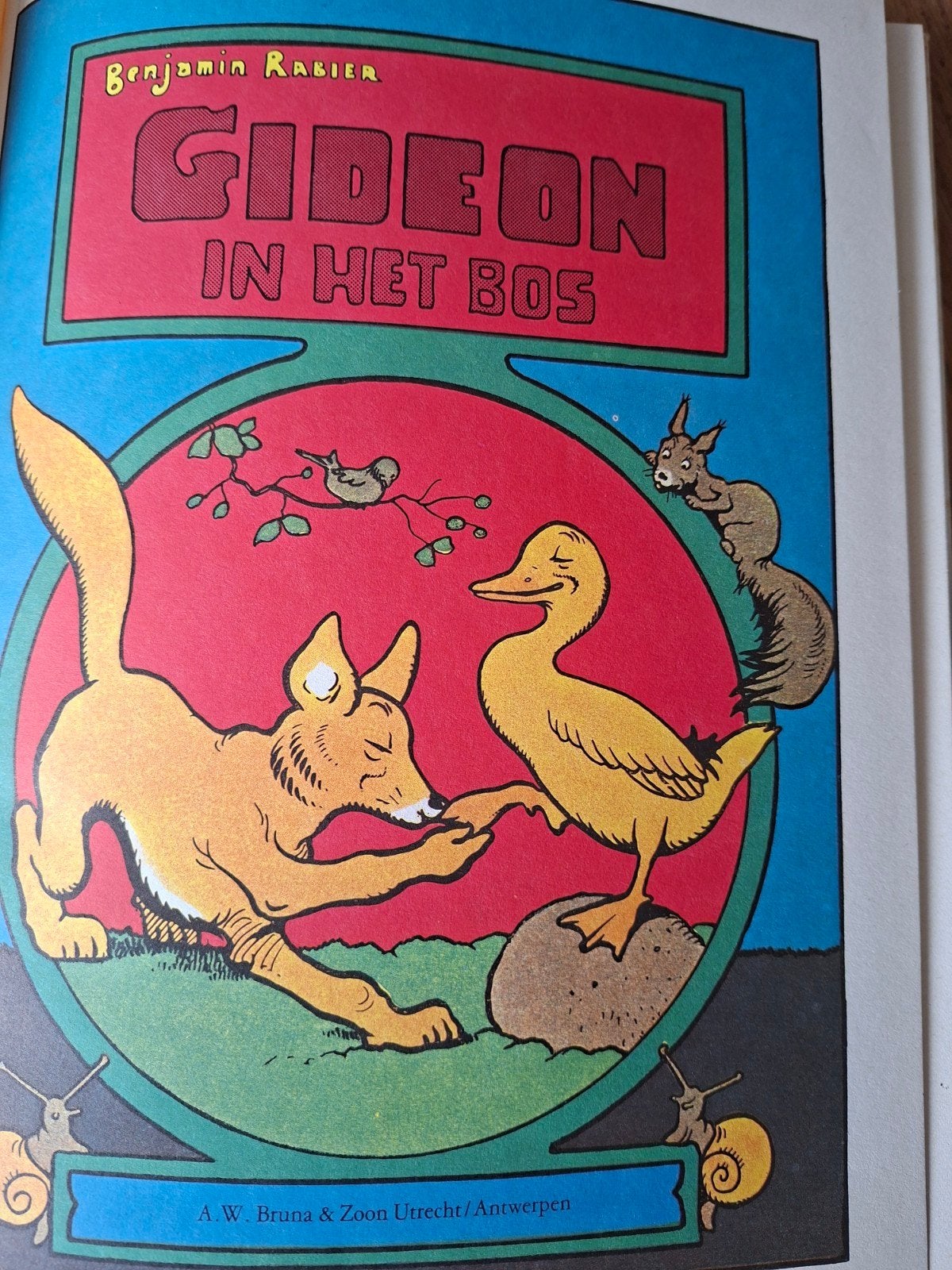 Gideon in het bos, Ophalen, Gelezen