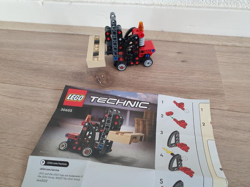 Lego Technic Kraan (30655) compleet, Ophalen of Verzenden, Gebruikt