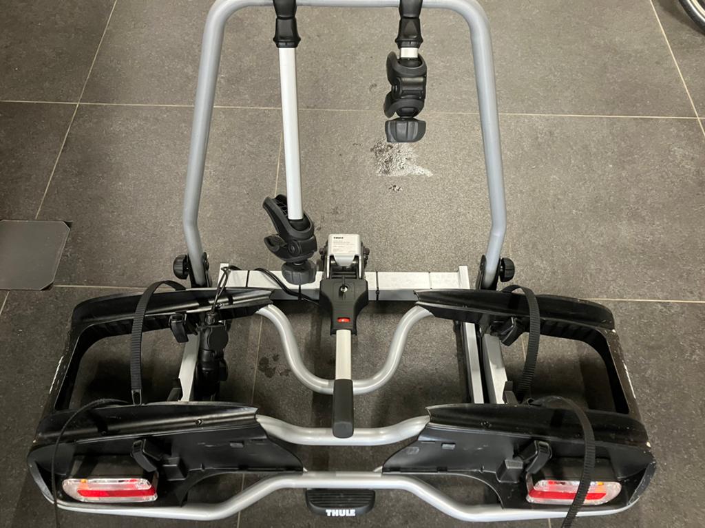 Thule europower 916 (EP 916), Auto diversen, Fietsendragers, Ophalen, Zo goed als nieuw, 2 fietsen, Trekhaakdrager