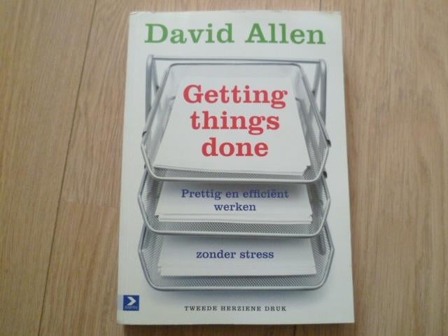 David Allen - Getting things done, Boeken, Psychologie, Verzenden, Gelezen