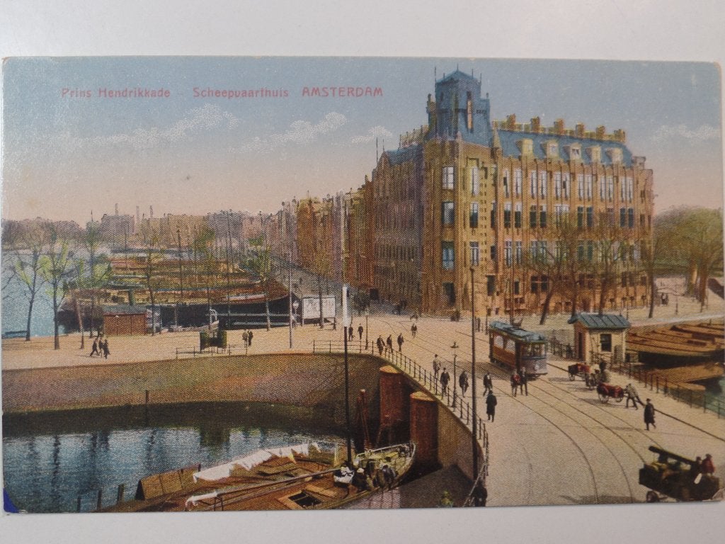 Amsterdam 117, Ophalen of Verzenden, Voor 1920, Gelopen, Noord-Holland