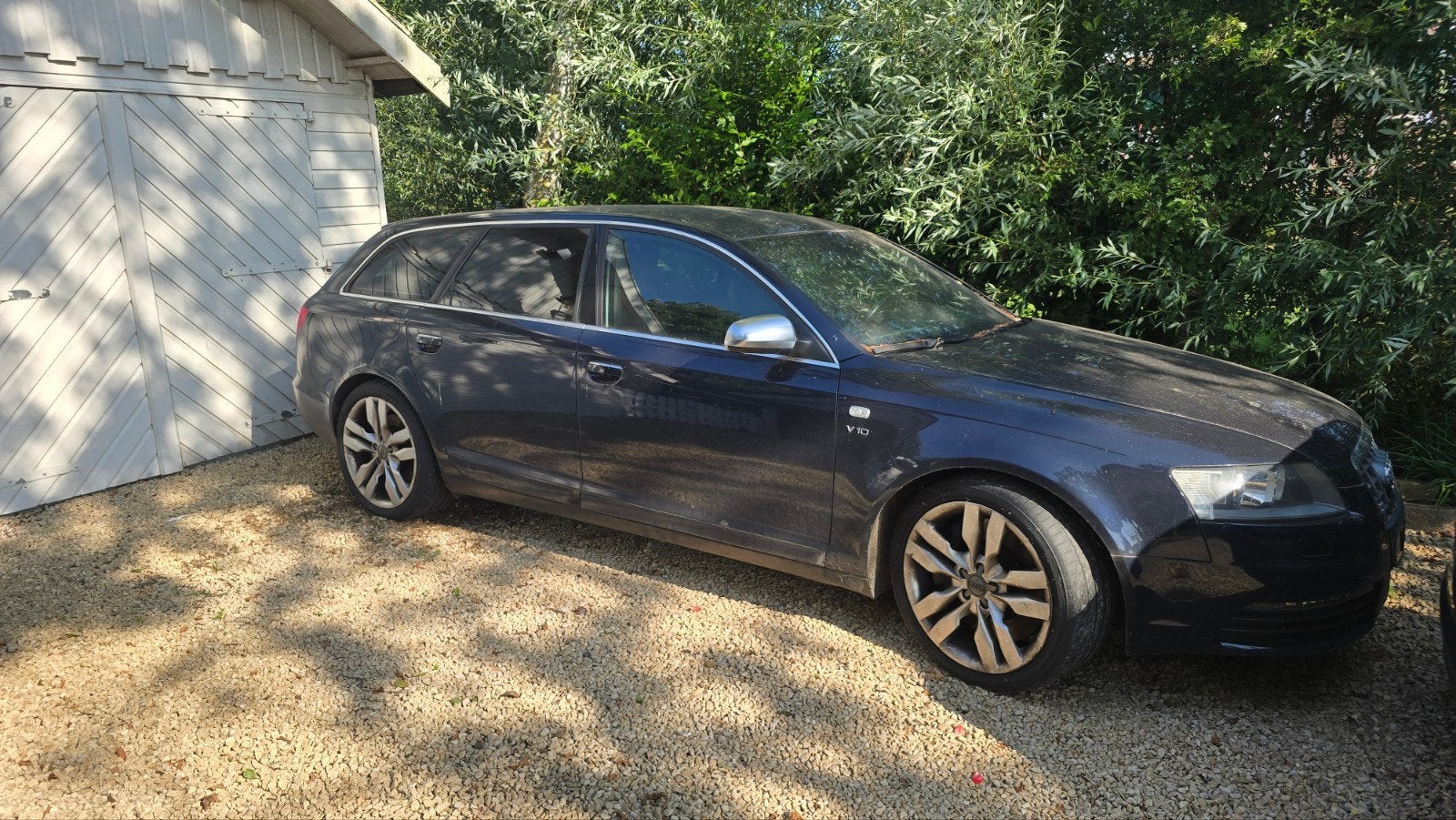 Audi S6 5.2 V10 Avant Quattro 320KW AUT 2006 Blauw, Automaat, 435 pk, 5204 cc, Blauw