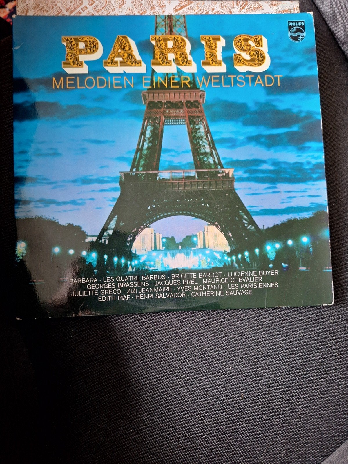 Philips - Paris Melodien Einer Weltstadt LP, Gebruikt, Ophalen of Verzenden, 12 inch, Overige genres
