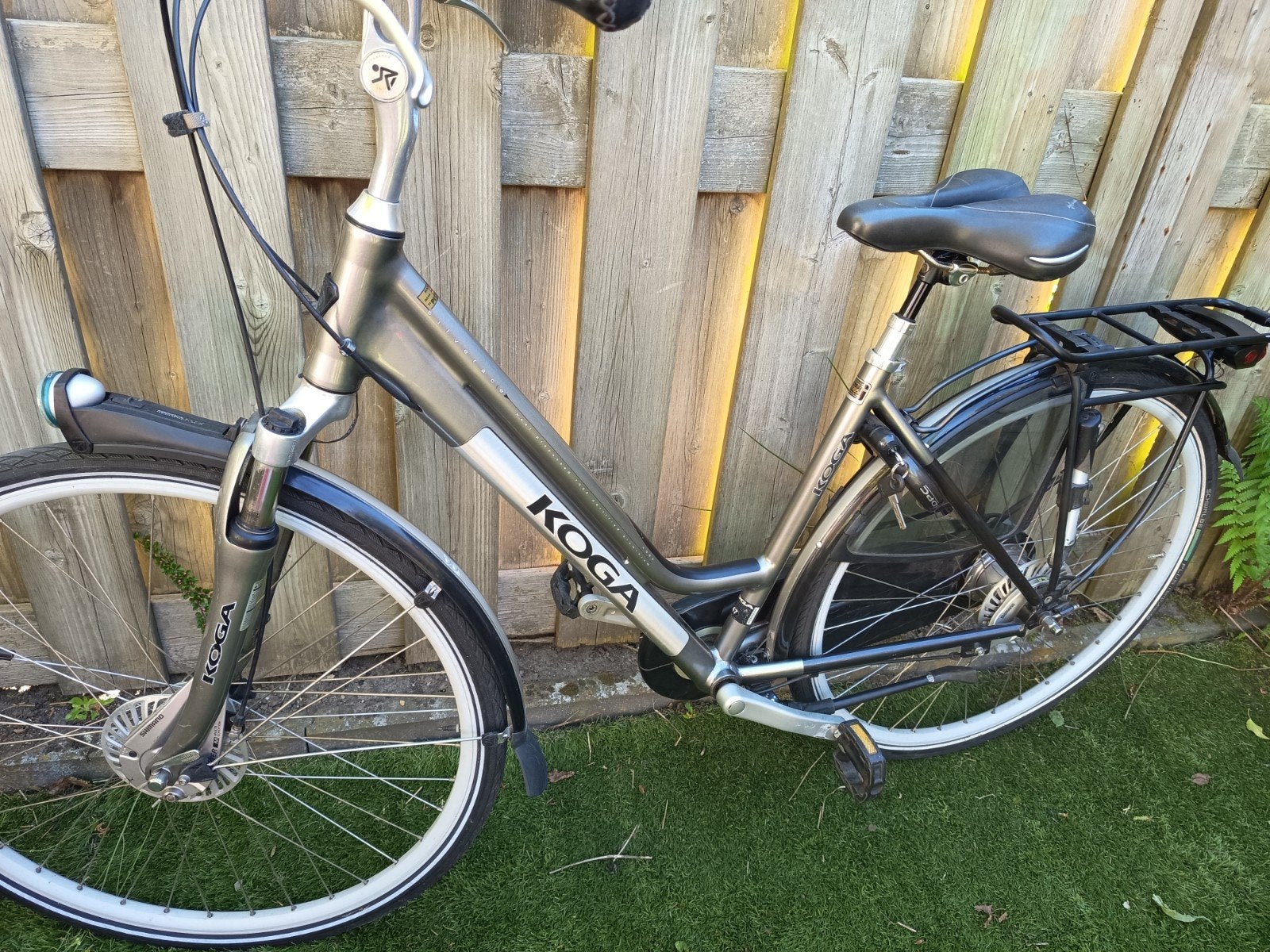 Koga Silverace Damesfiets - 47cm, Nexus 8, Rollerbrakes, 47 tot 50 cm, Versnellingen, Zo goed als nieuw, Trommelrem