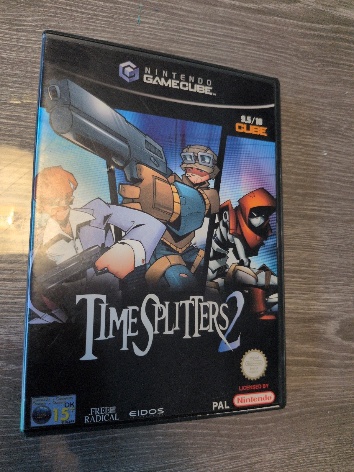 TimeSplitters 2 - Nintendo GameCube (PAL), Gebruikt, Shooter, Gekoppelde computers, Ophalen of Verzenden
