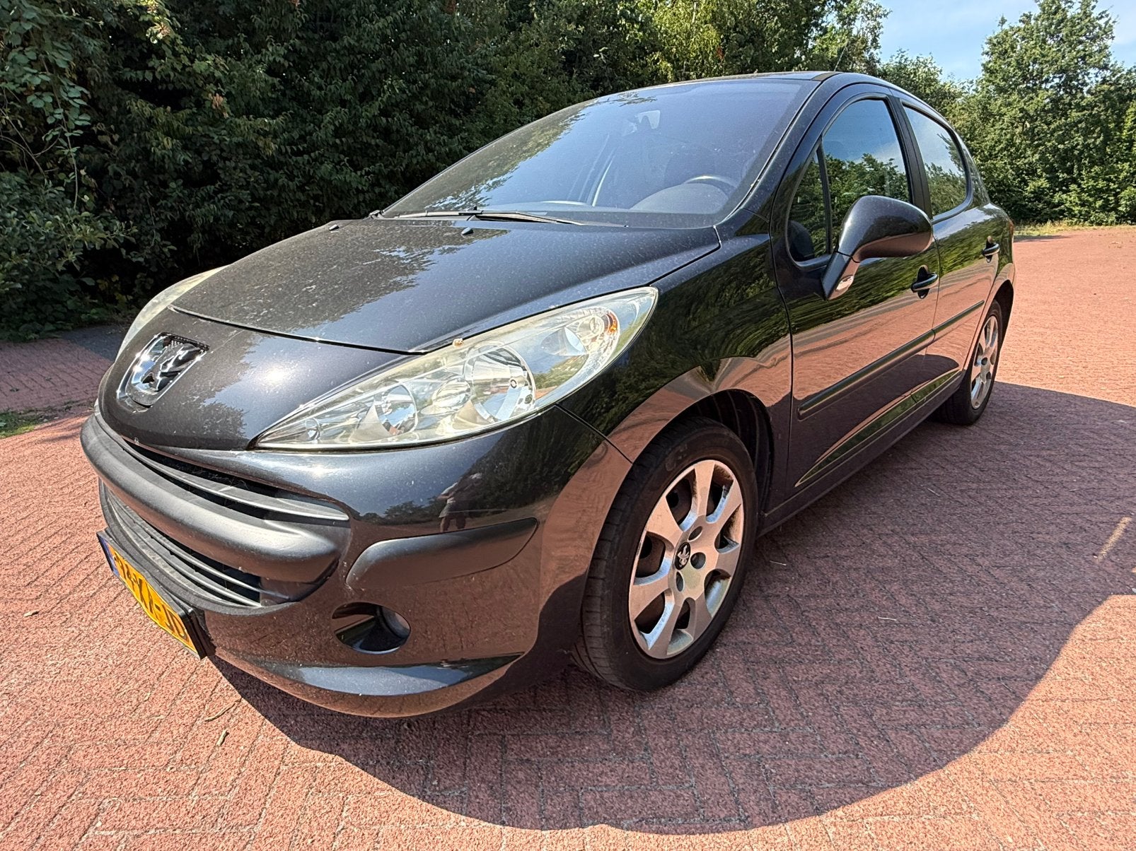 Peugeot 207 1.6 16V 5DRS 2007 loop of sloop, Voorwielaandrijving, Stof, Zwart, Metallic lak