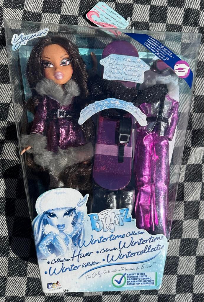 Bratz Wintertime Collection 2008 Yasmin - Nieuw in doos, Kinderen en Baby's, Speelgoed | Poppen, Ophalen of Verzenden, Nieuw, Overige typen