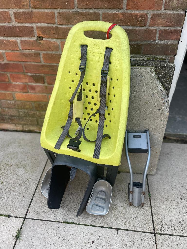 Kinderzit Yepp Thule met zadelbuis adapter, Achterzitje, Gebruikt, Yepp (Thule), Ophalen