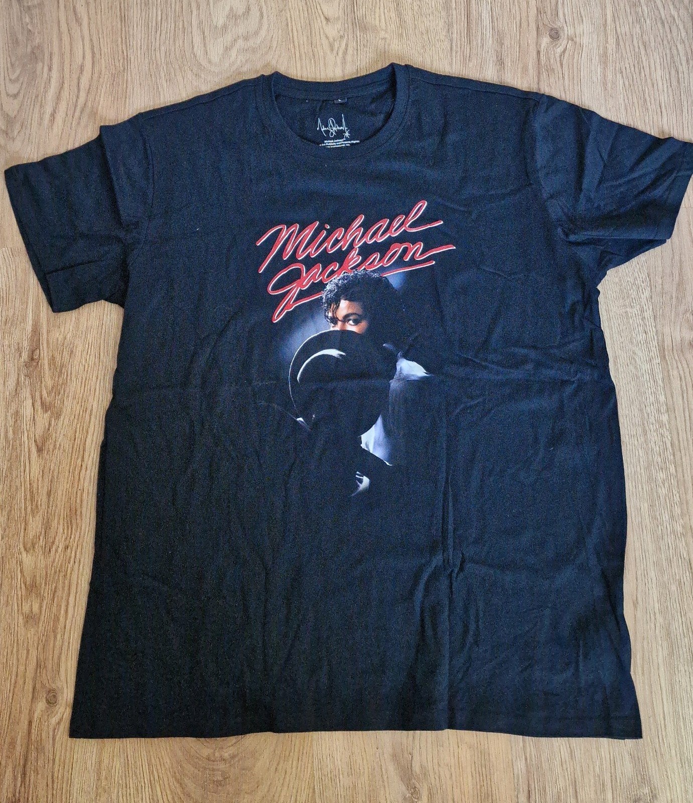 MICHAEL JACKSON OFFICIAL T-SHIRT L Large, Verzenden, Zo goed als nieuw, Kleding