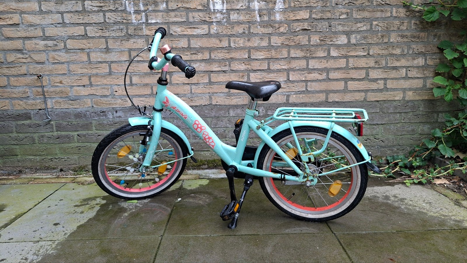 Alpina kinderfiets 16 inch, Ophalen, Terugtraprem, Alpina, 16 tot 20 inch
