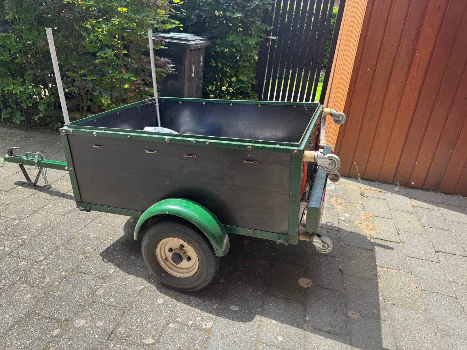 kleine aanhangwagen, ideaal voor vakantie, Ophalen, Gebruikt