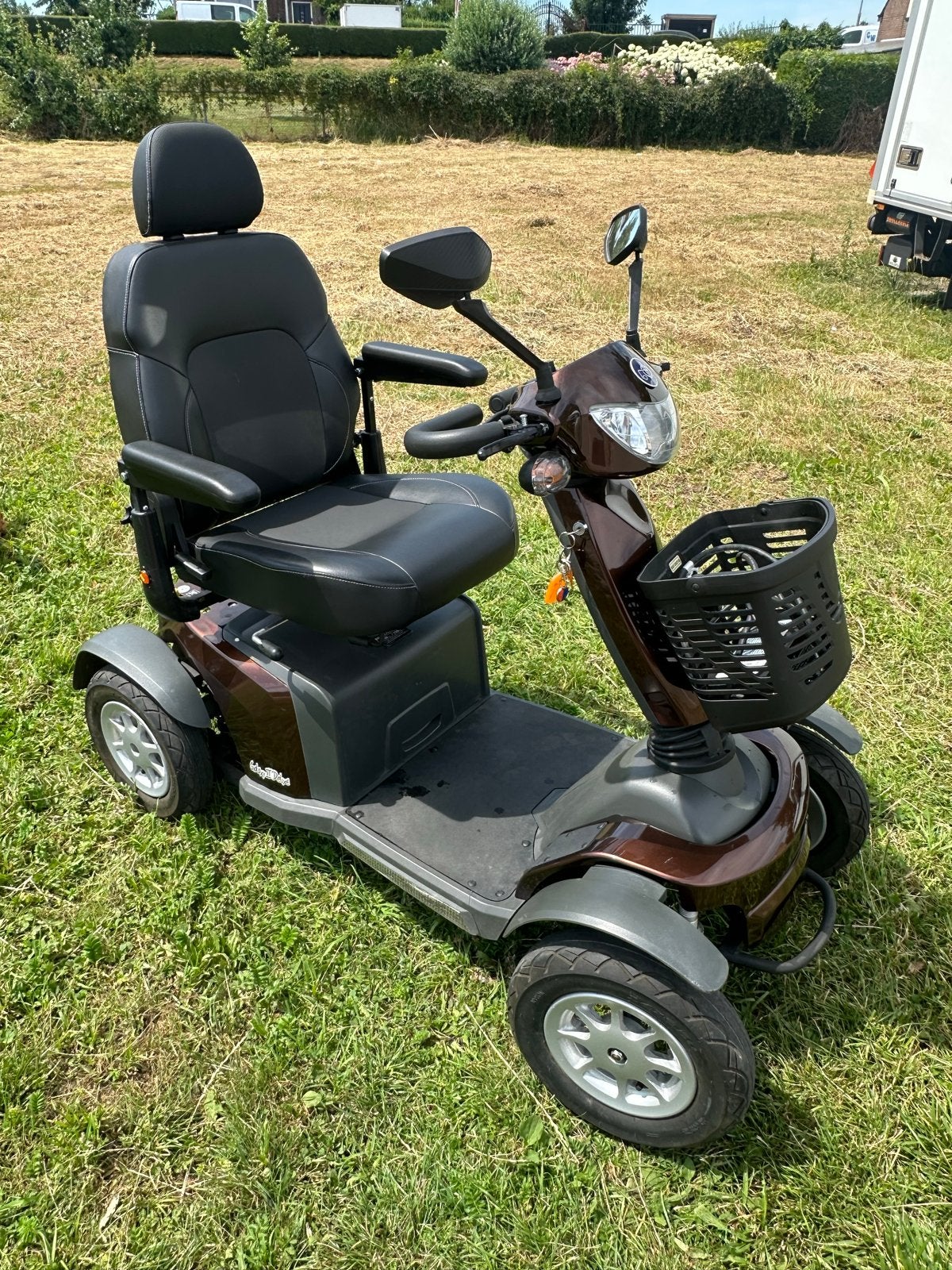 Galaxy 2 de luxe 4 wiel stevige scootmobiel 20 km per uur, Ophalen, Excel, Zo goed als nieuw, 16 km/u of meer