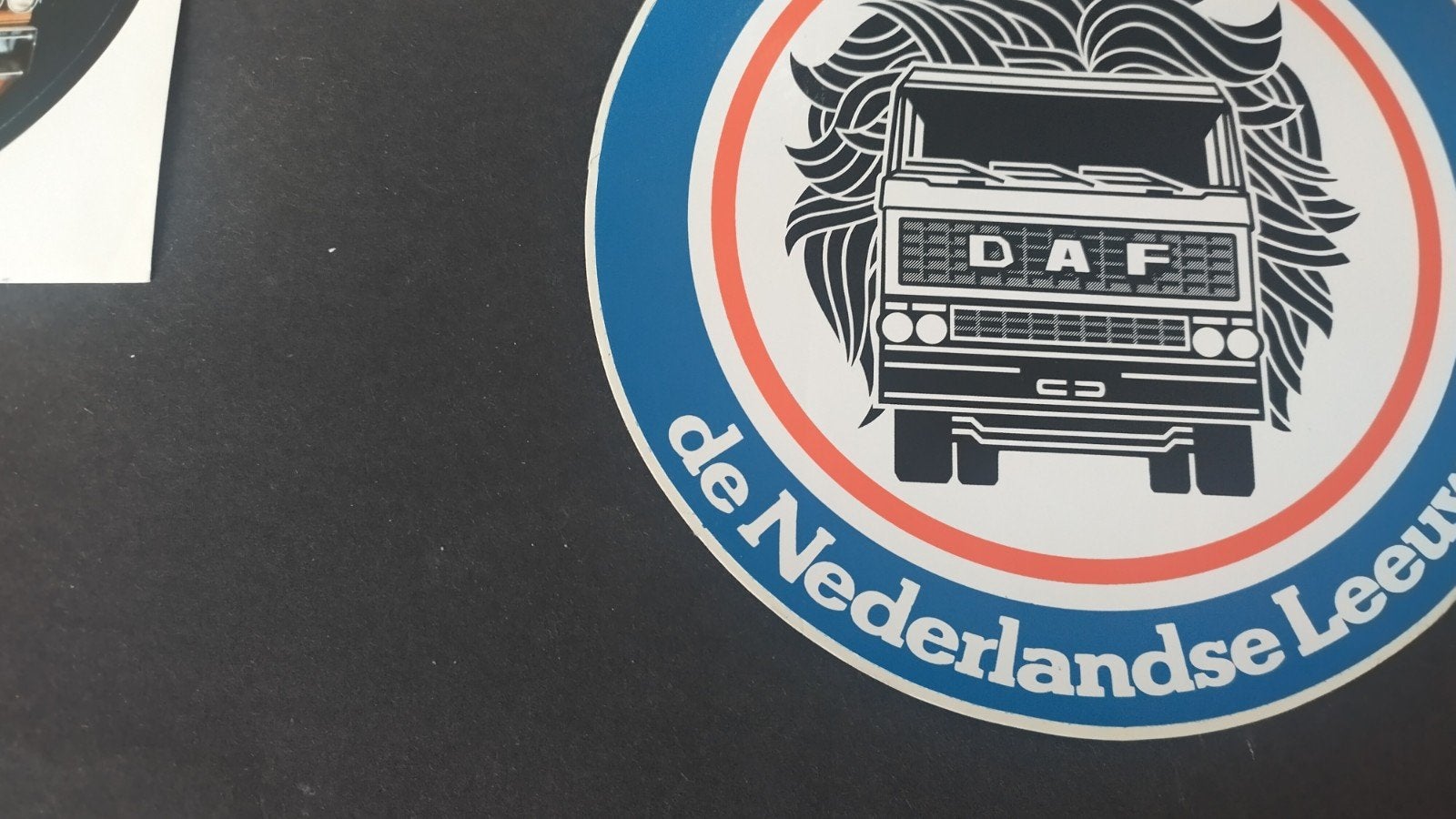 Daf Stickers Dakar 1982 Truckers Festival Pol, Verzenden, Zo goed als nieuw