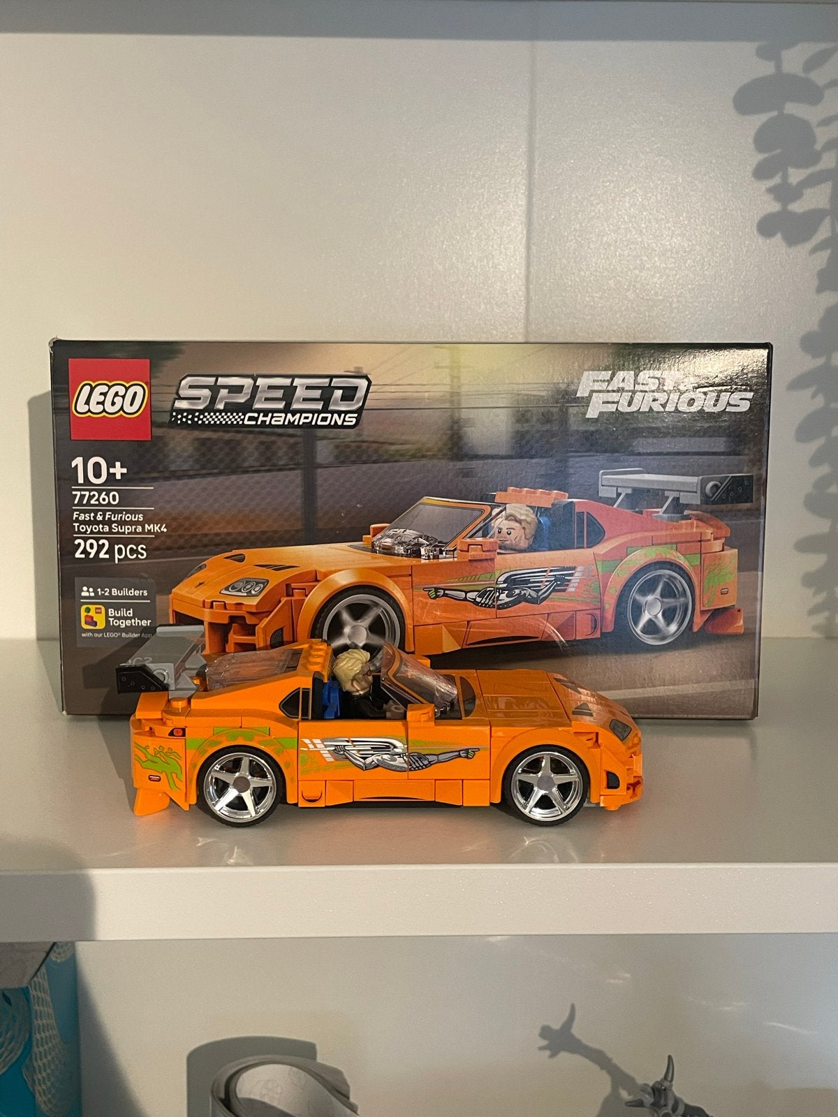 LEGO Speed Champions Fast & Furious Toyota Supra MK4 (77260), Ophalen of Verzenden, Zo goed als nieuw, Overige merken