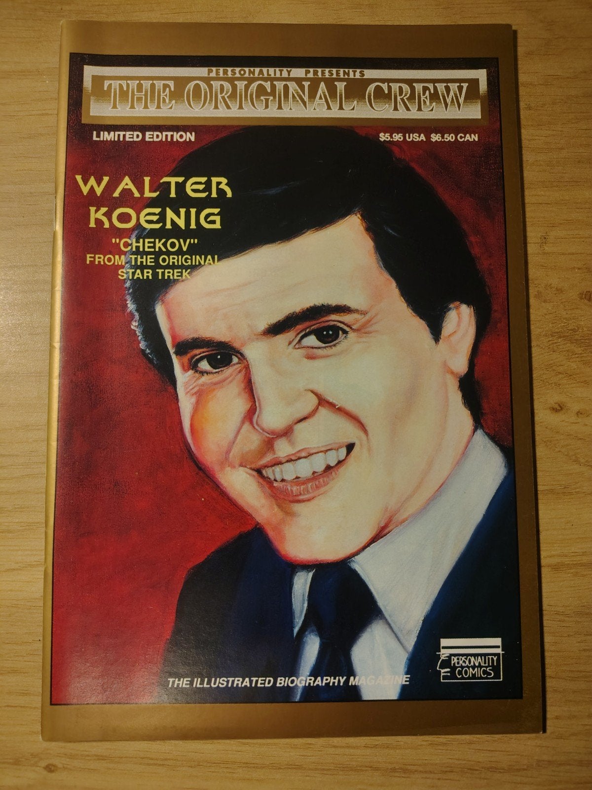 The Original Crew Walter Koenig "Chekov" Star Trek, Boeken, Strips | Comics, Eén comic, Ophalen of Verzenden, Zo goed als nieuw
