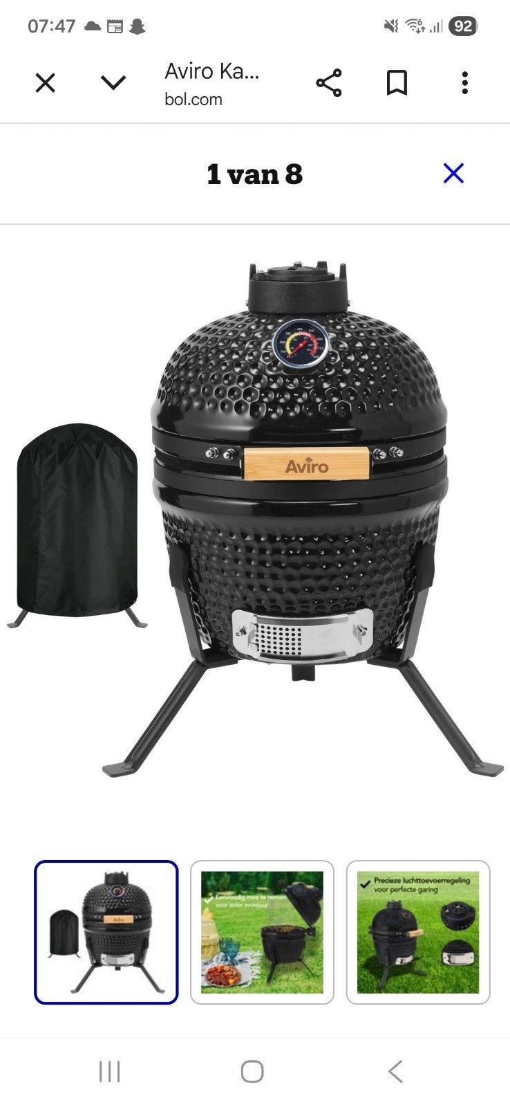 tafel barbecue kamado  NIEUW IN DOOS, Ophalen, Nieuw, Kamado barbecue