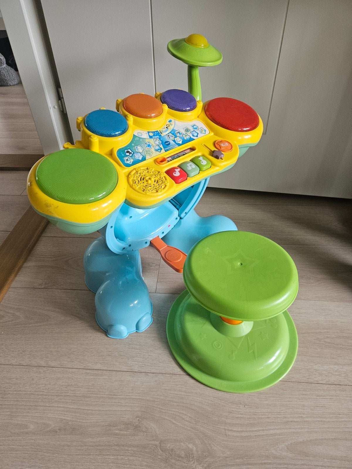 Vtech Rock & Leer drumstel, Ophalen, 6 maanden tot 2 jaar