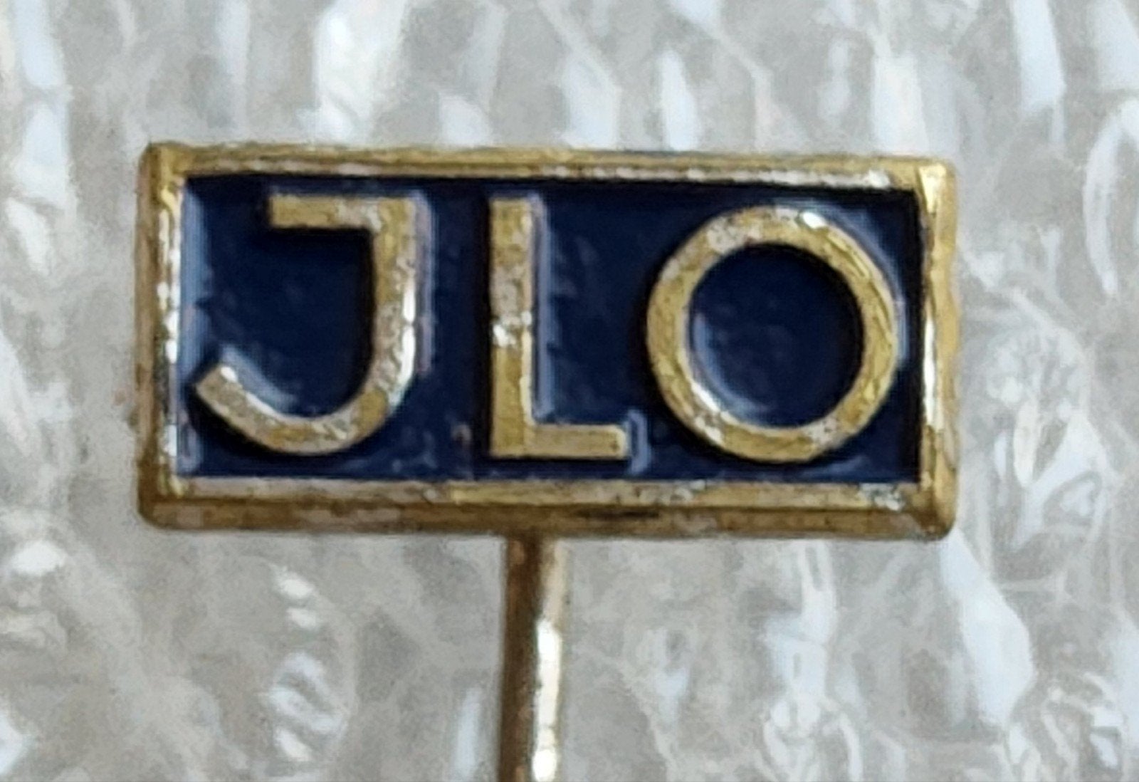 Speldje JLO (ILO) - Historische Bromfiets Motor Fabrikant, Verzamelen, Ophalen of Verzenden, Gebruikt, Overige onderwerpen, Speldje of Pin