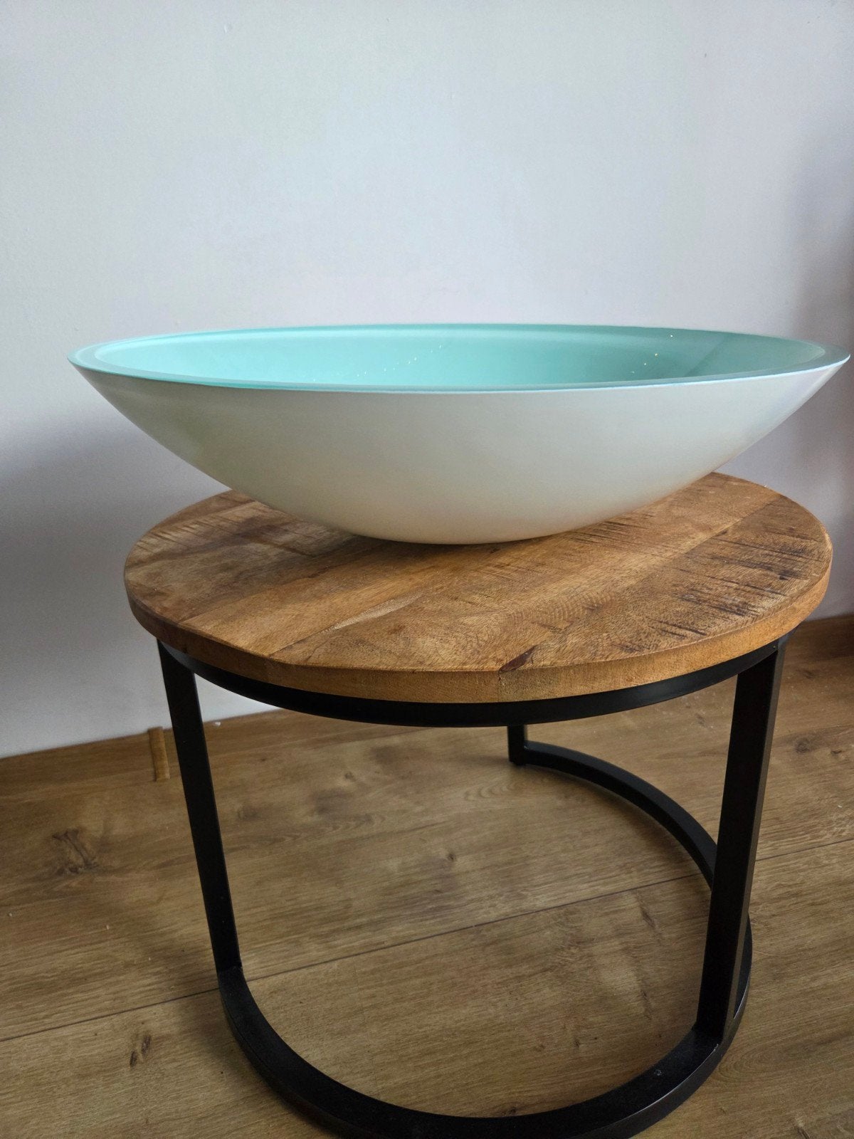 Nieuwe glazen wasbak - VidaXL 50x37x14 cm, Ophalen of Verzenden
