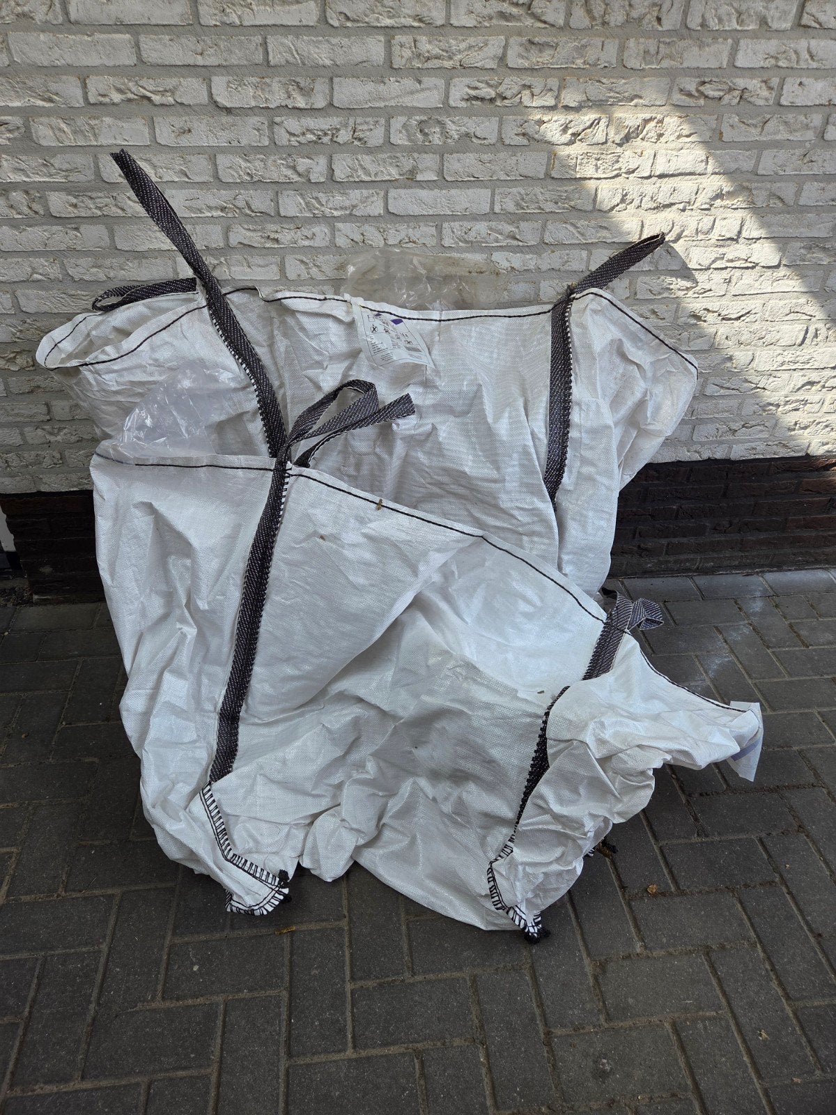 2x Big Bag 1 kuub en 1x Stortslurf - Zo goed als nieuw, Ophalen