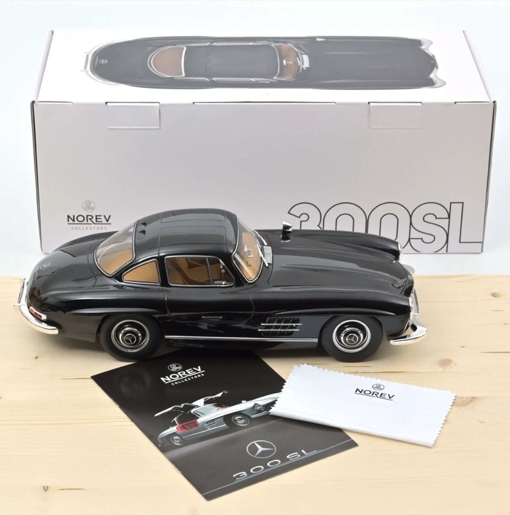 Mercedes Benz 300 SL 1954 ZWART 1/ 12 lim.ed. 300 pcs 123851, Verzenden, Nieuw, 1:5 t/m 1:8, Auto