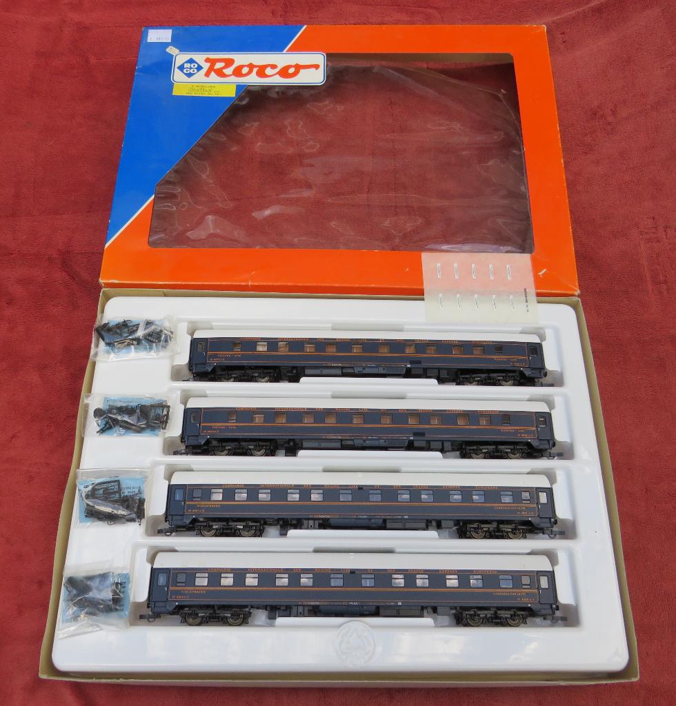 Roco 44045, CIWL, Wagon Lits. Orient Express, Hobby en Vrije tijd, Modeltreinen | H0, Zo goed als nieuw, Wagon, Gelijkstroom, Roco