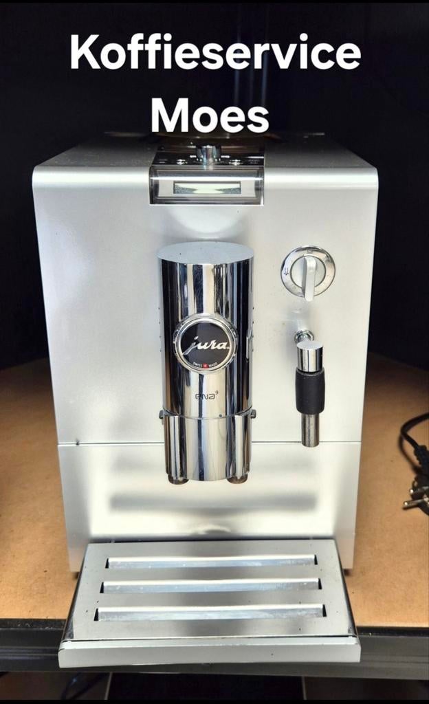 Jura Ena 9 met servicebeurt €200,-, Witgoed en Apparatuur, Koffiezetapparaten, 10 kopjes of meer, Ophalen of Verzenden, Koffiemachine