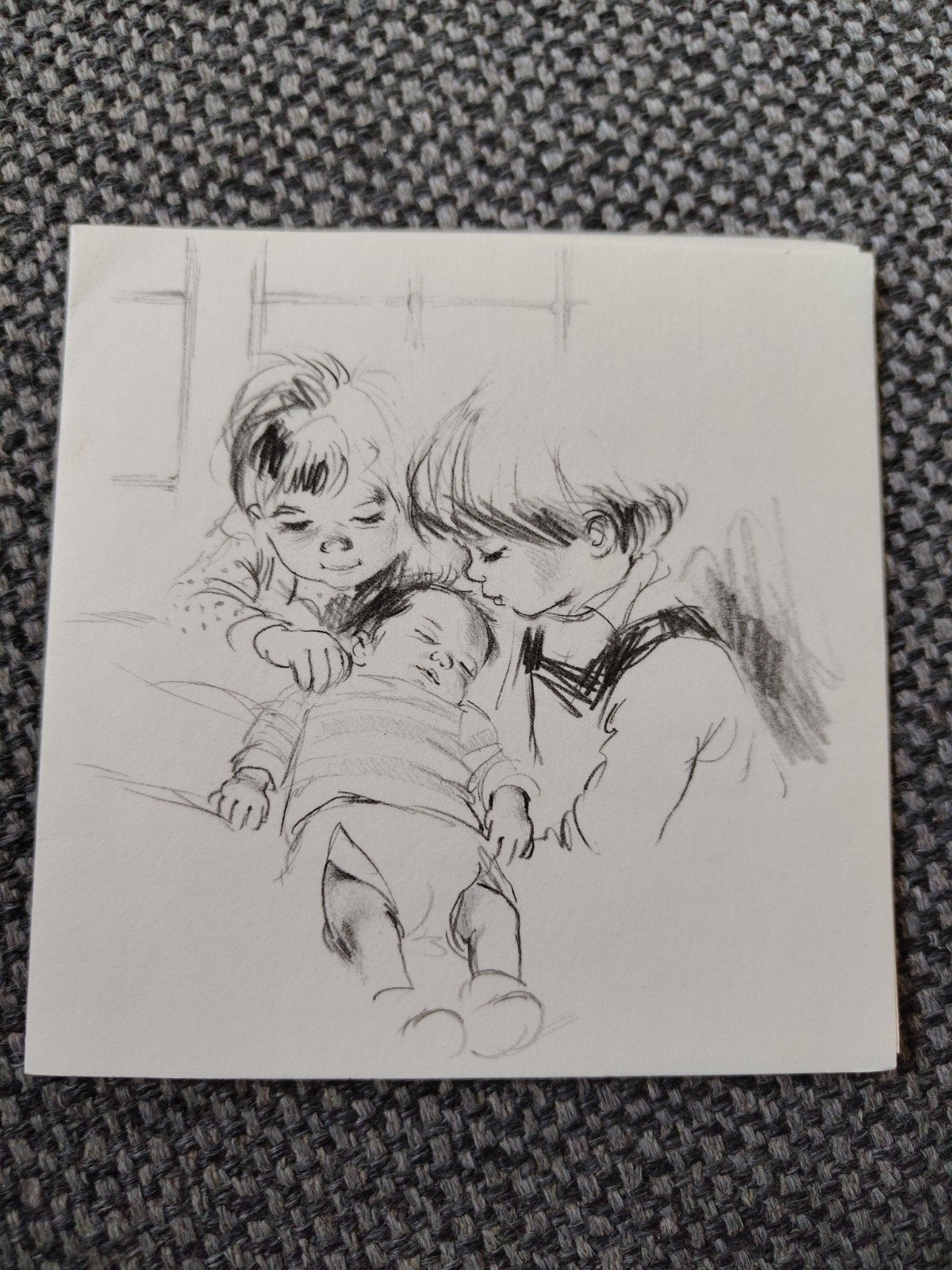 Tweeling, Verzamelen, Ophalen of Verzenden, 1980 tot 1990, Geboortekaartje
