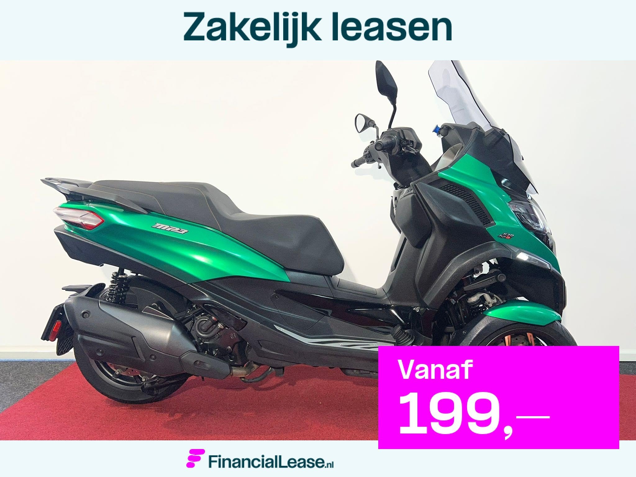 Piaggio MP3 530 HPE Exclusive ABS Limited Edition, ABS, Automaat, 12 t/m 35 kW, Scooter