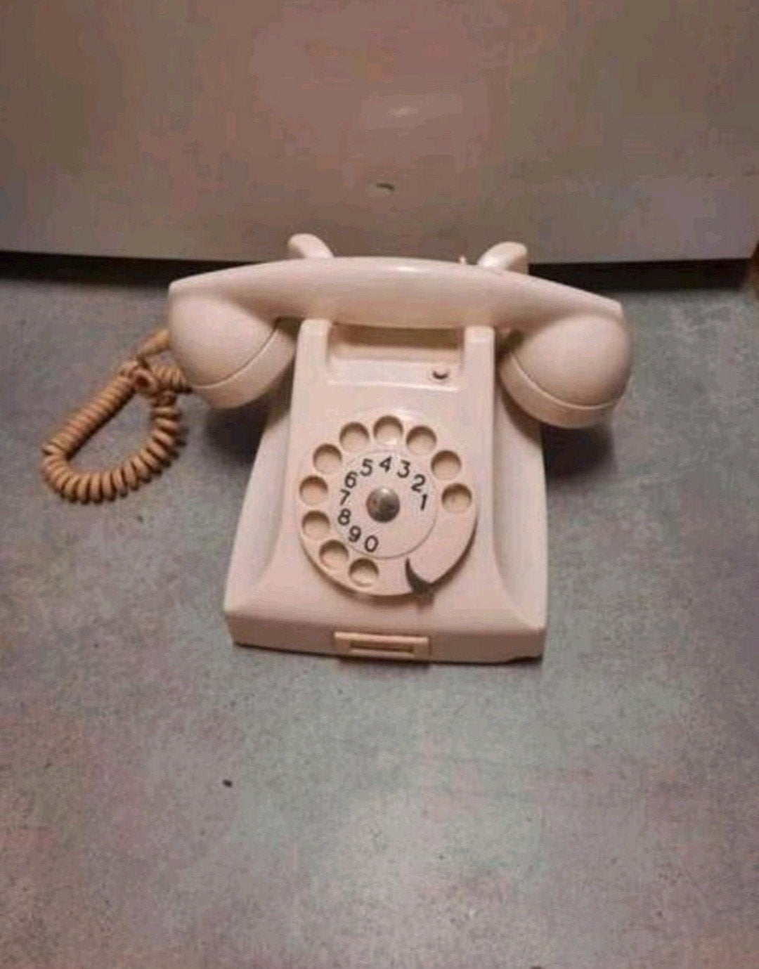 Retro vintage  ericson  bakelieten telefoon, Ophalen of Verzenden, Gebruikt, Met draaischijf