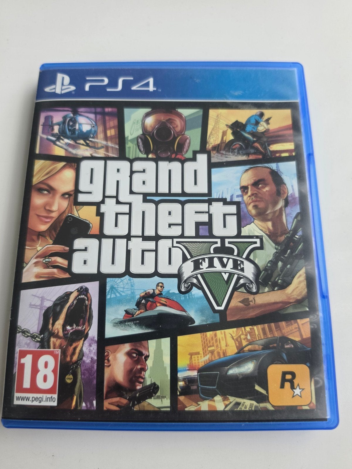 GTA 5 voor Playstation 4 en 5 Lees Beschrijving Aub, Spelcomputers en Games, Games | Sony PlayStation 4, Online, Vanaf 18 jaar