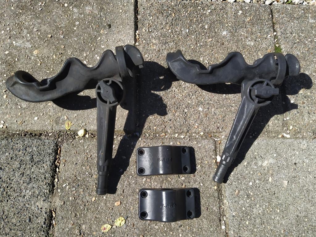 RAM rod hengelsteunen 2 stuks, Watersport en Boten, Ophalen of Verzenden, Gebruikt, Overige typen