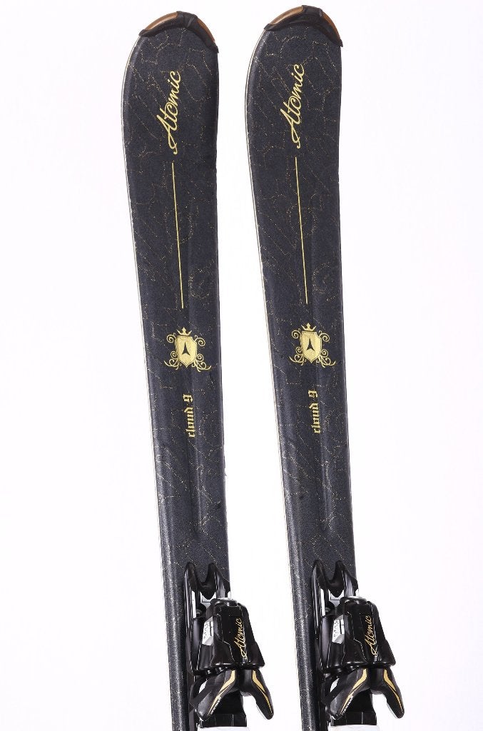 151 dames ski's ATOMIC CLOUD 9, black, 140 tot 160 cm, Gebruikt, Verzenden, Carve