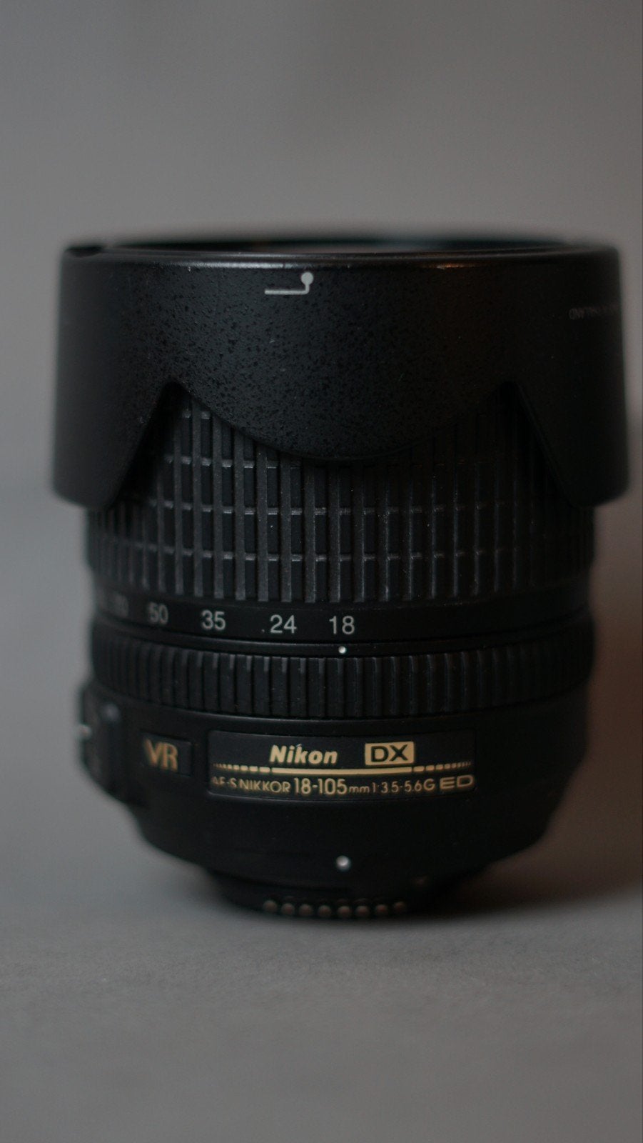 Nikon AF-S NIKKOR 18-105mm f/3.5-5.6G ED VR DX Lens, Gebruikt, Autofocus, Nikon, Ophalen of Verzenden