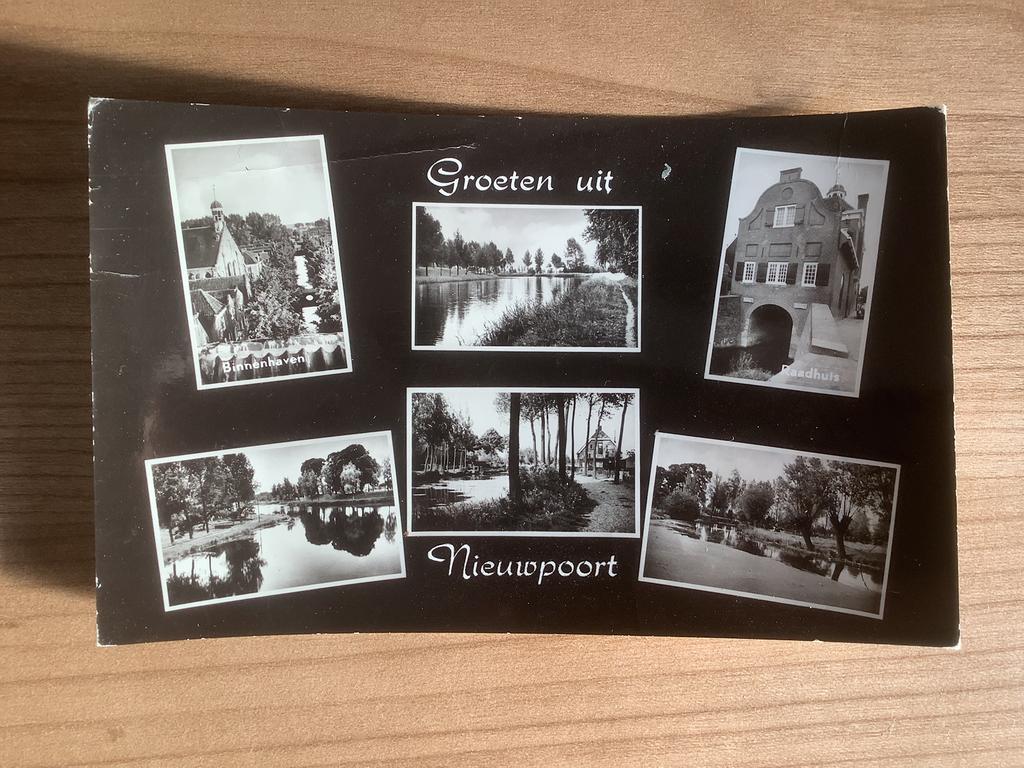 ansichtkaart Nieuwpoort, Ophalen of Verzenden, Gelopen