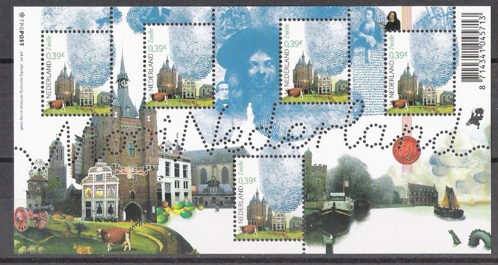 Blok 2439 postfris cw 5,00, Ophalen of Verzenden
