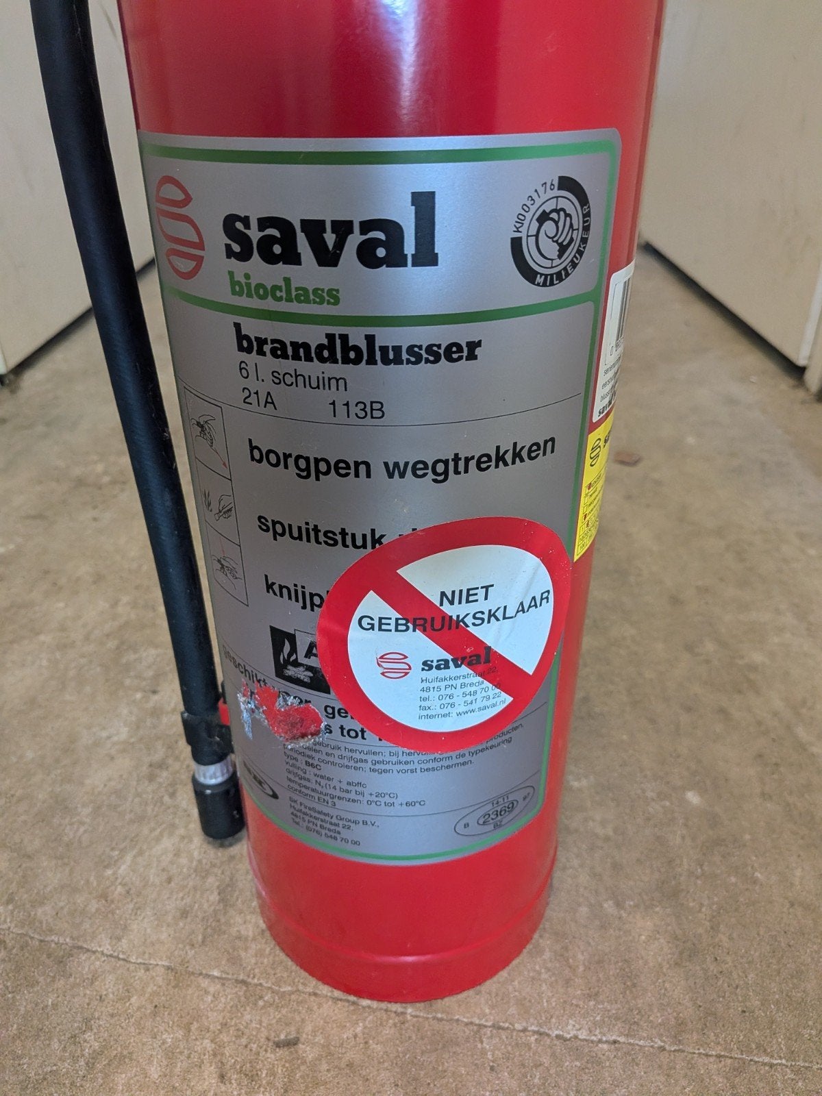 Brandblussers vol, Huis en Inrichting, Brandblussers en Brandkasten, Ophalen, Brandblusser