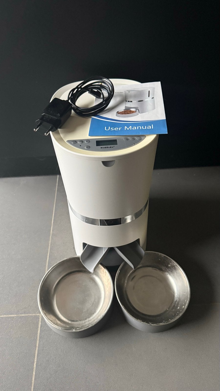 Automatische voerbak hond/kat, Ophalen, Gebruikt