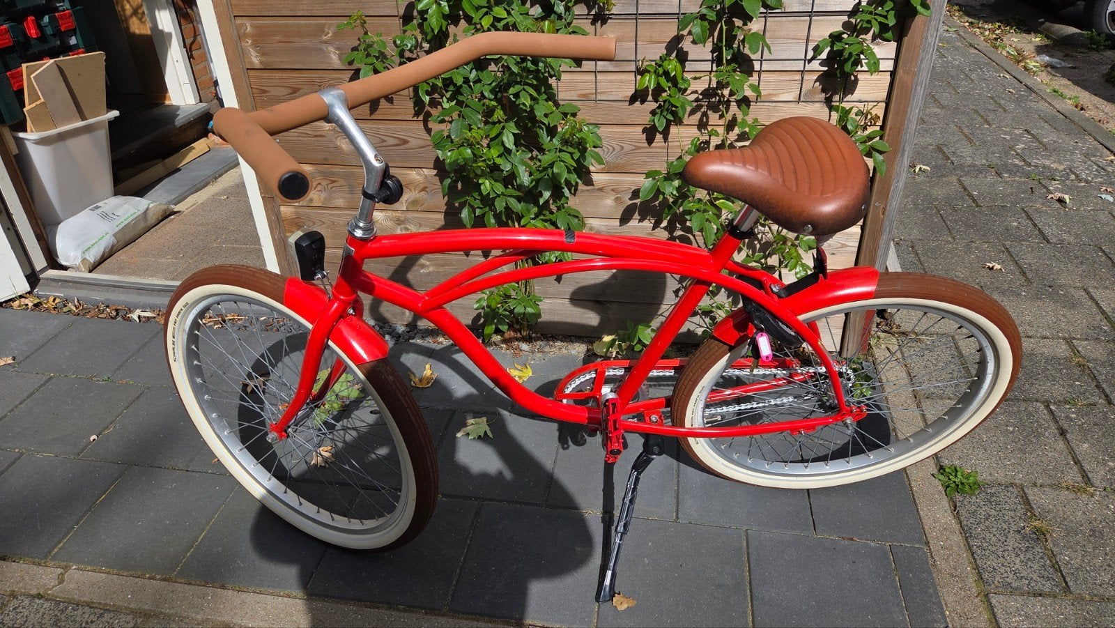 Johnny Loco Cruiser Fiets - Zo goed als nieuw, Terugtraprem, Zo goed als nieuw, 53 tot 57 cm, Ophalen