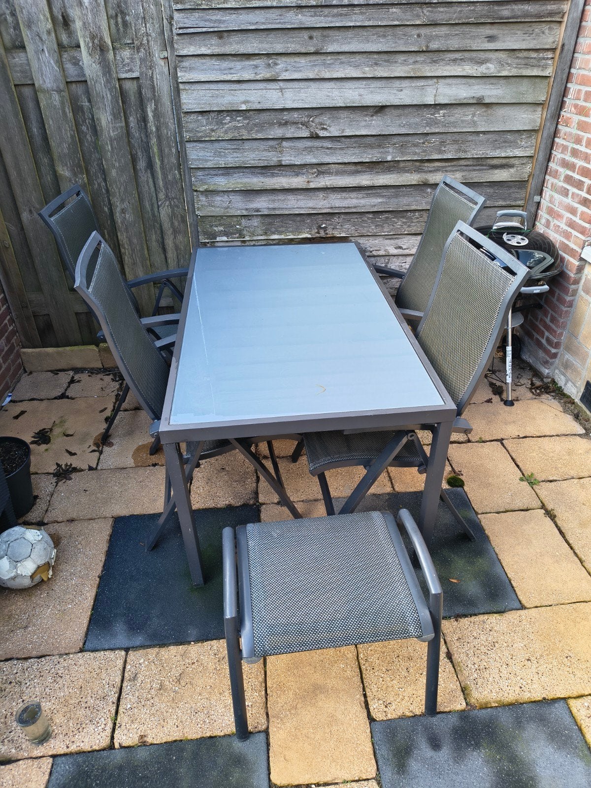 tuinset B7 club, Ophalen, 5 zitplaatsen, Gebruikt, Tuinset