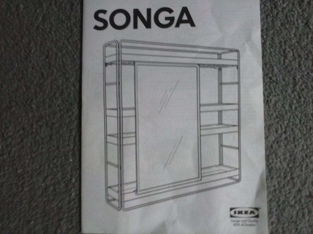 SONGA, nieuwe vintage wandrekjes ikea  design ikea,  1990 , Huis en Inrichting, Ophalen of Verzenden, Nieuw