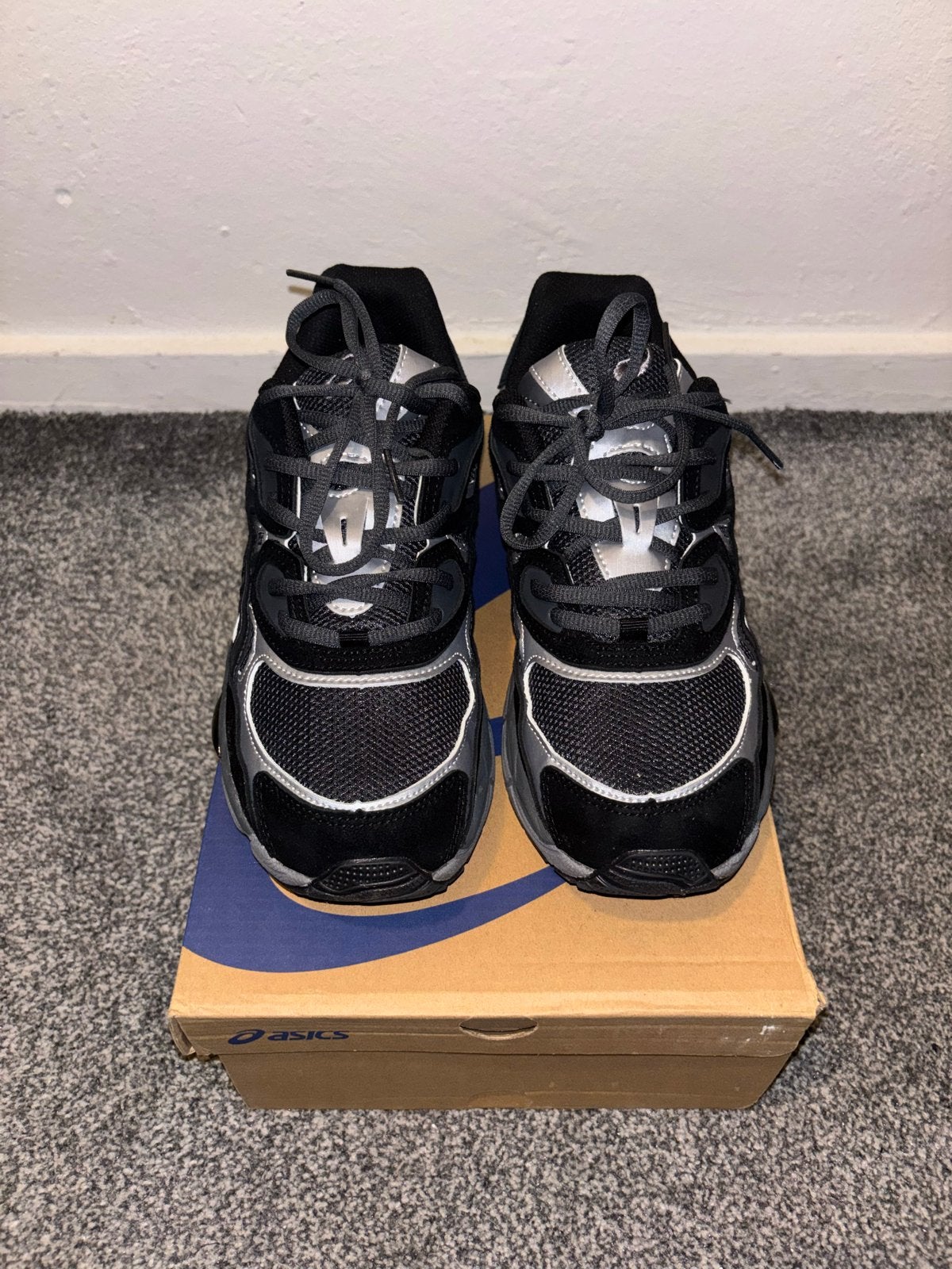 ASICS GEL-NYC Sneakers Maat 42.5, Ophalen of Verzenden, Zo goed als nieuw, Zwart, Sneakers of Gympen