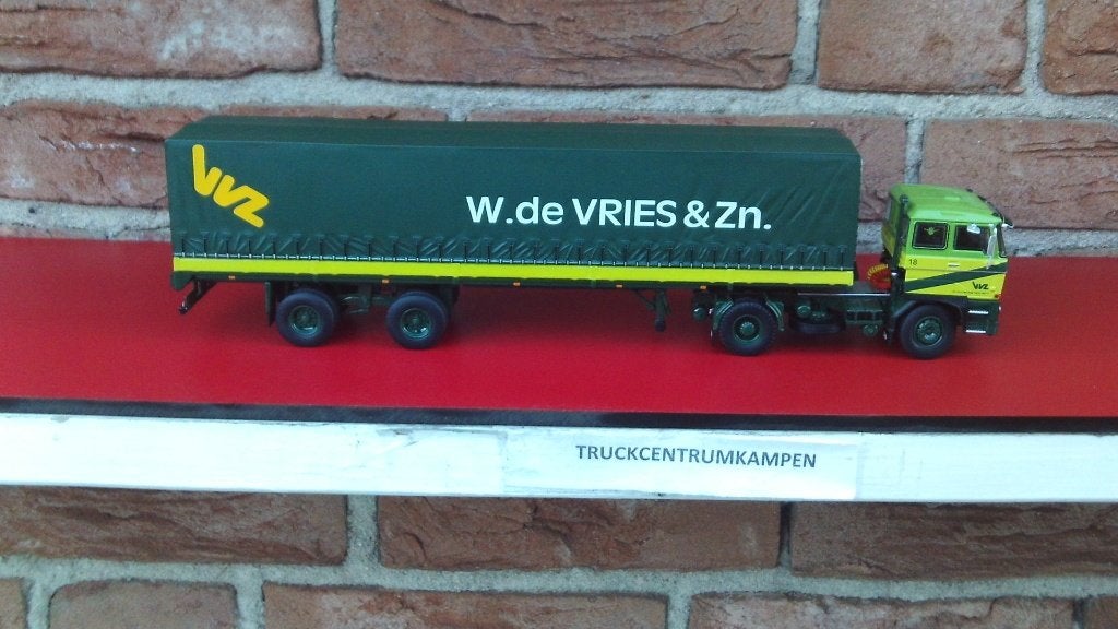 Tekno  Daf  2800  van  W. de  Vries  en  Zn - Makkum., Ophalen of Verzenden, Nieuw, Bus of Vrachtwagen, Tekno