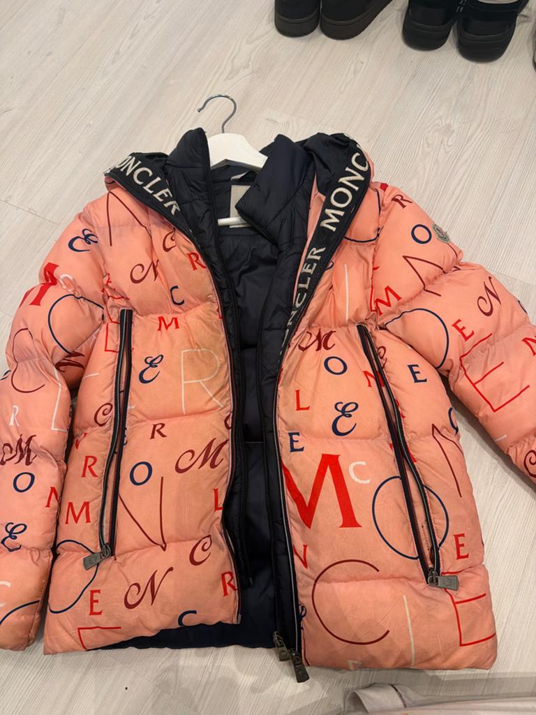 Originele Moncler jas voor 13-14 jaar, Kinderen en Baby's, Ophalen of Verzenden, Zo goed als nieuw, Jongen of Meisje