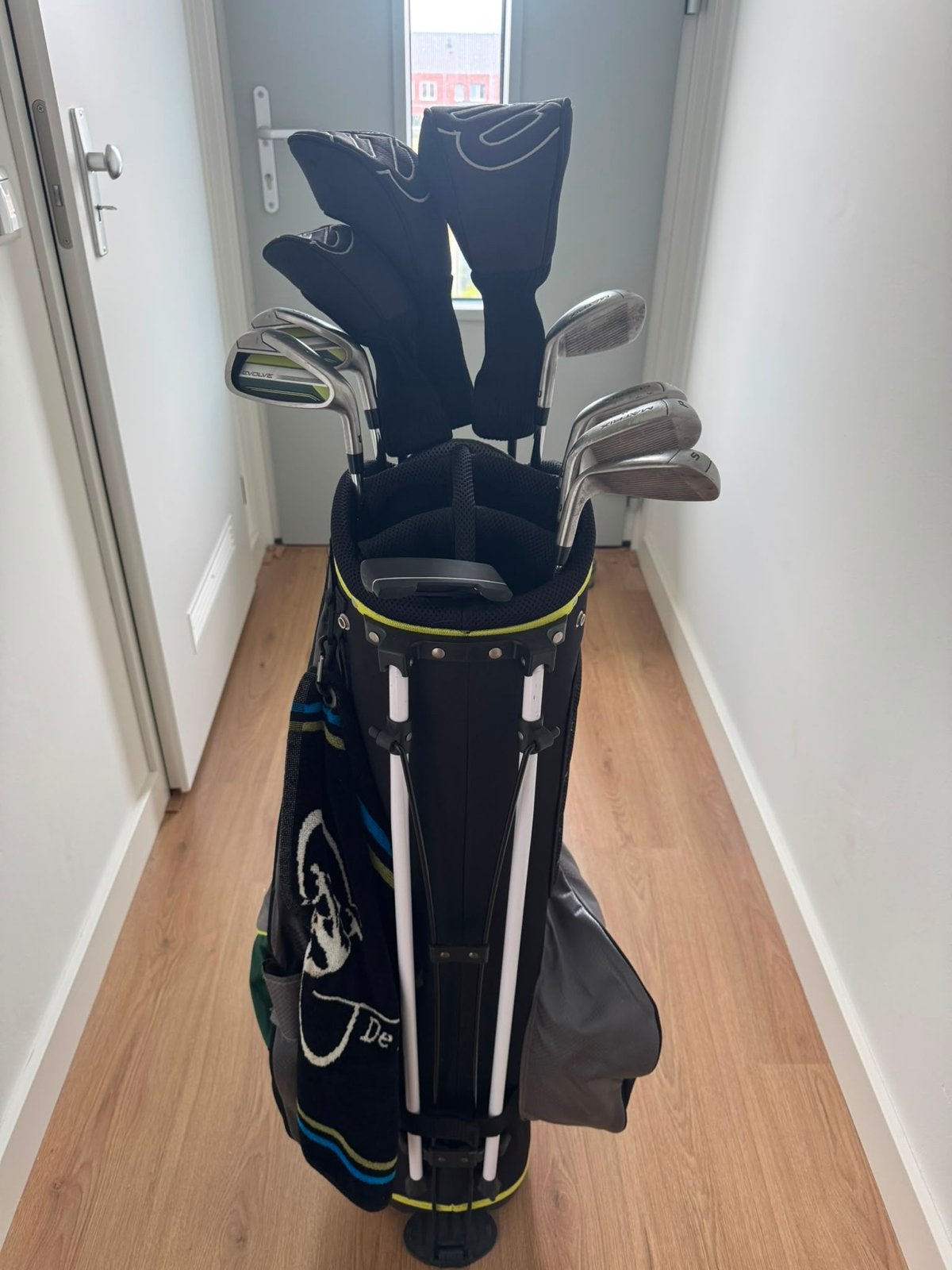 Wilson Matrix Evolve golfset Compleet met golftrolley, Sport en Fitness, Golf, Zo goed als nieuw, Set, Overige merken, Ophalen