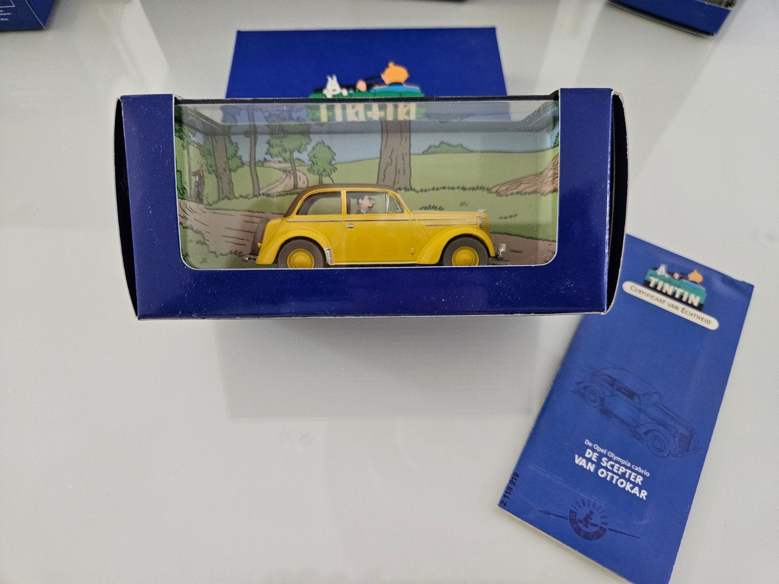 Kuifje Opel Olympia Cabriolet De Scepter van Ottokar, Verzenden, Zo goed als nieuw, Auto's
