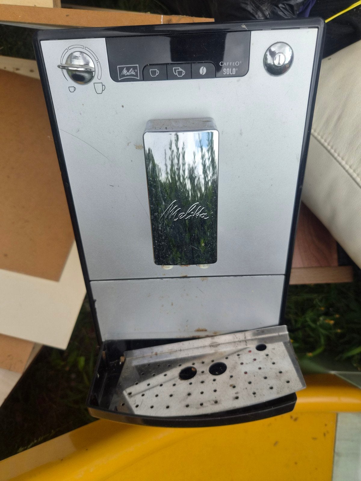 Melitta Caffeo Solo koffiemachine met defect, Witgoed en Apparatuur, Koffiezetapparaten, Ophalen of Verzenden, Niet werkend, Koffiemachine