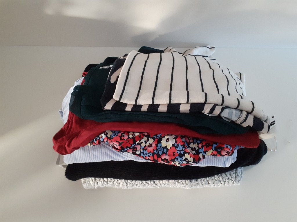 Gratis* stapeltje dameskleding maat S / M shirts en vesten, Ophalen of Verzenden, Zo goed als nieuw, Maat 36 (S), Korte mouw