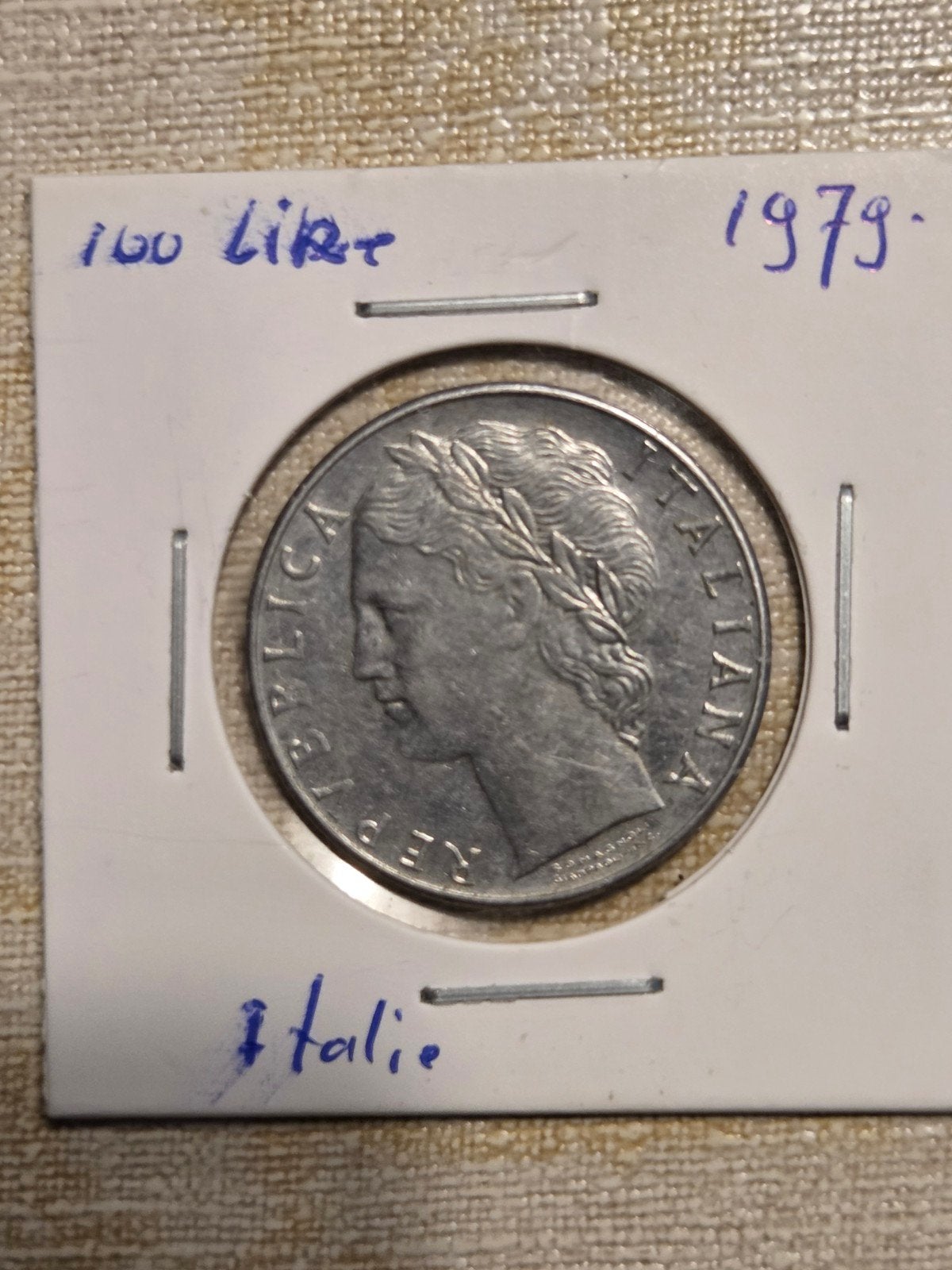Italiaanse 100 Lire munt 1979, Ophalen of Verzenden