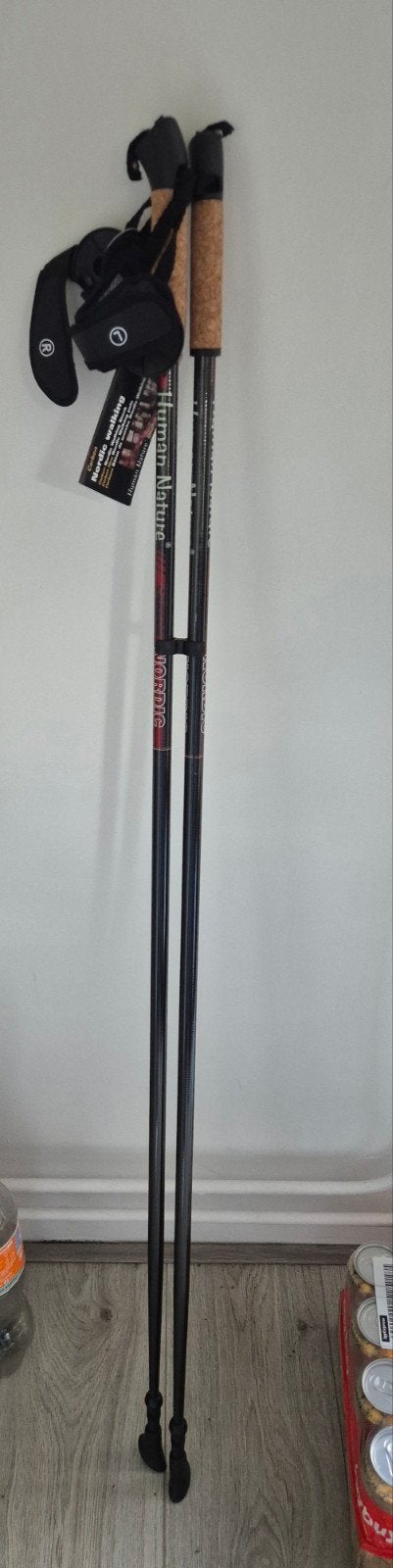 Nieuwe Human Nature Carbon Nordic Walkingstokken, Ophalen, Nieuw
